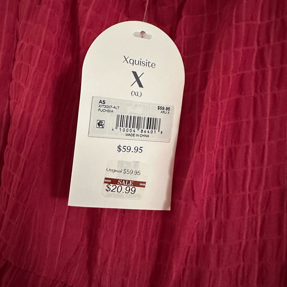 Arula Fuchsia Baby Doll Top